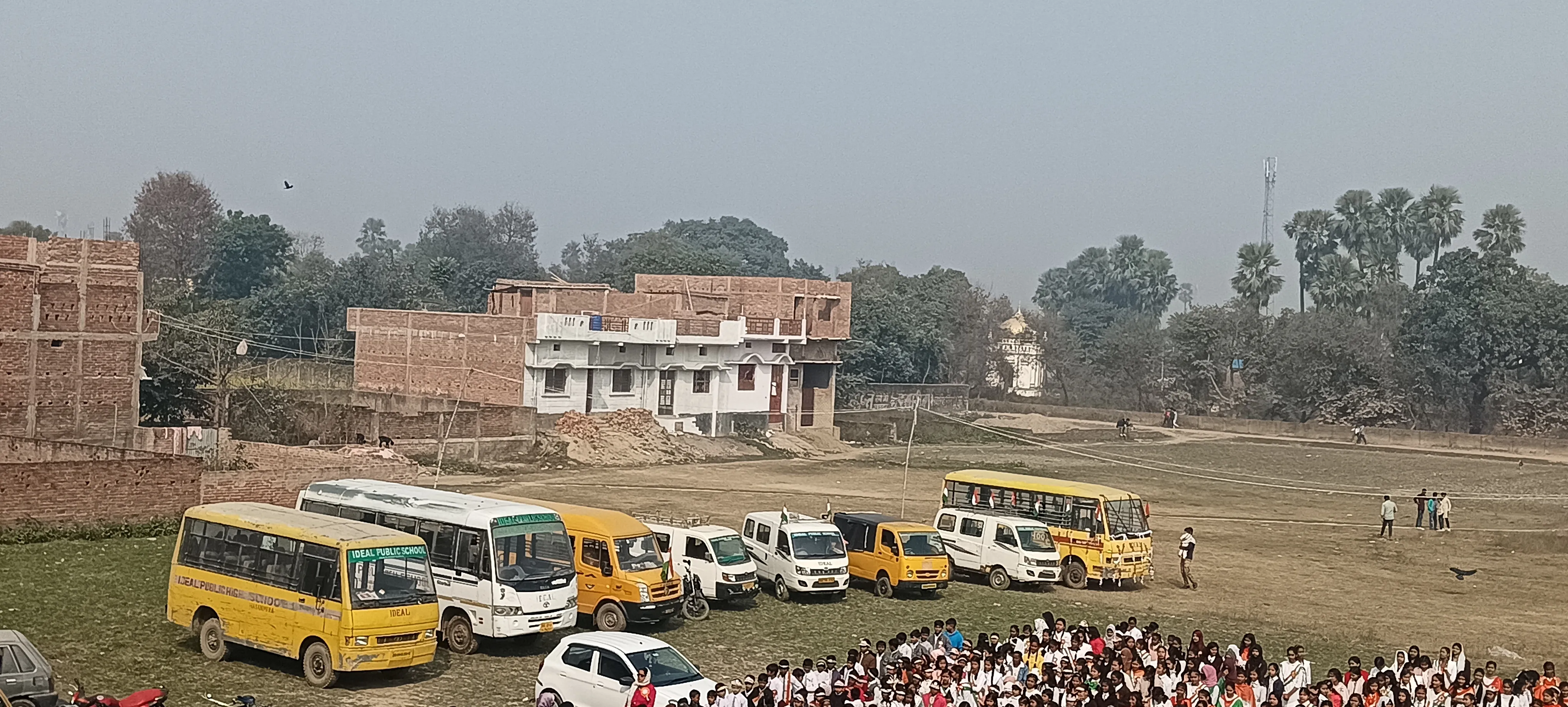 Ideal Public School campus and main building